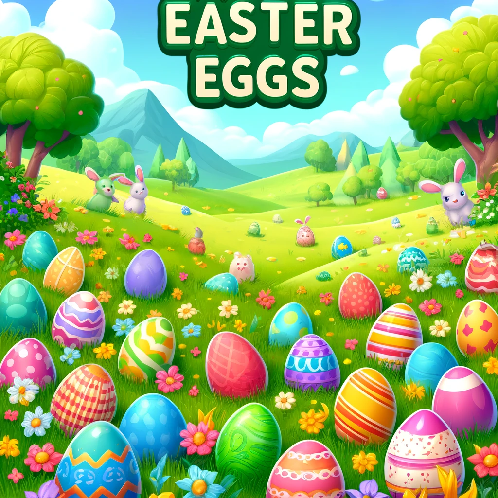 Easter Eggs Multicolored